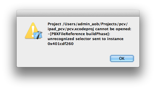 XCode not building anymore
